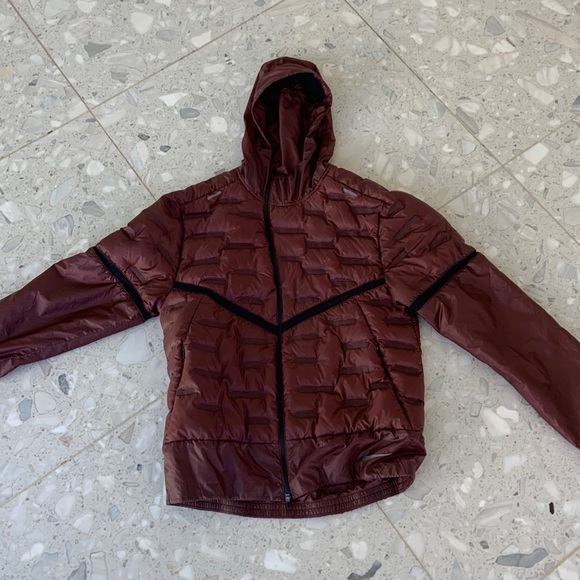nike aeroloft repel light weight running jacket - Picture 1 of 10
